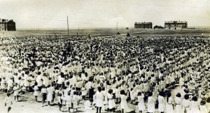 Orphans on the grounds at Kazachi Post in Alexandropol