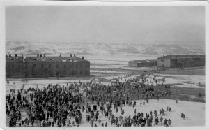 At its height, the complex at Alexandropol housed well over 20,000 children in three former Russian army bases.